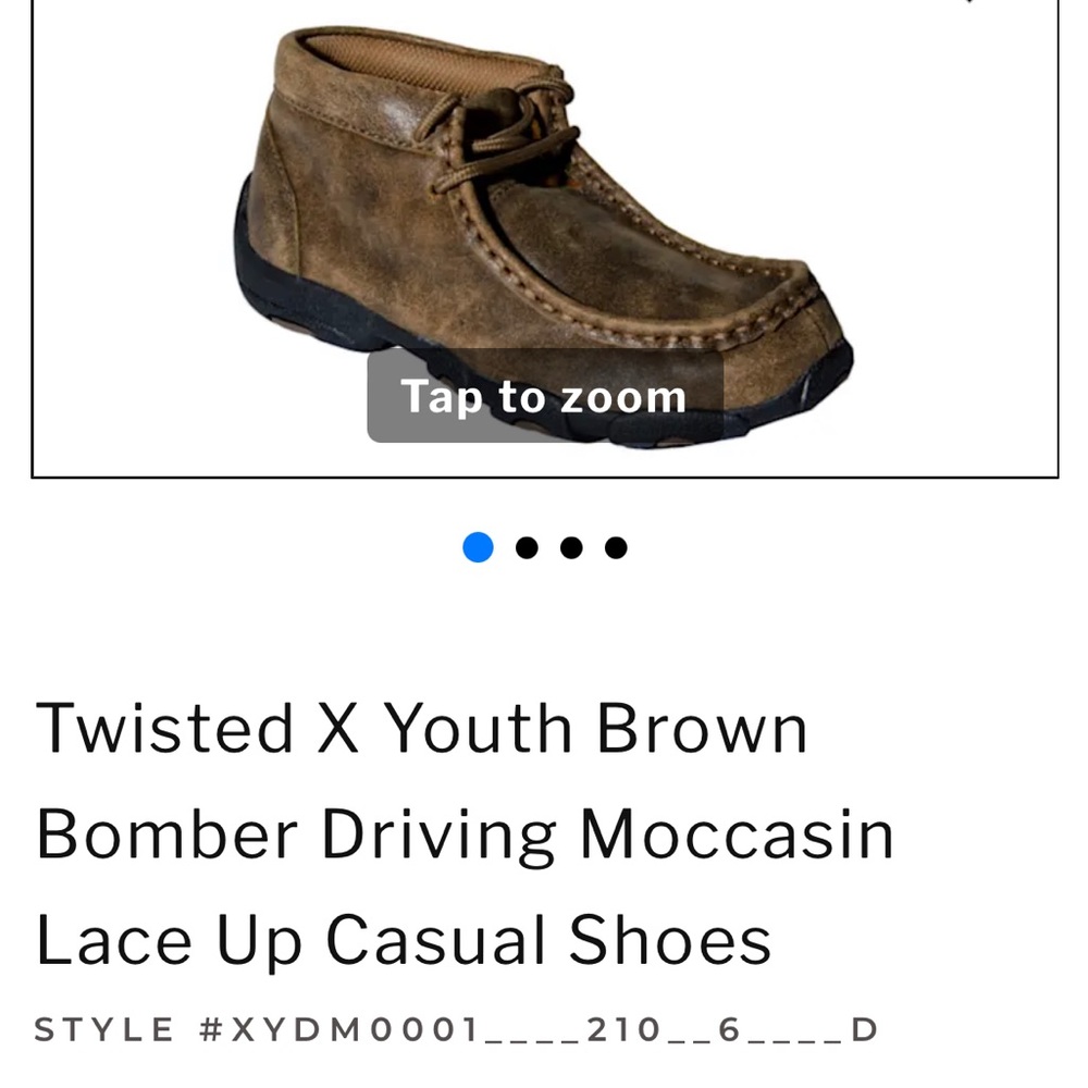 Twisted x moccasins